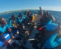 NEWF filmmakers shoot underwater footage