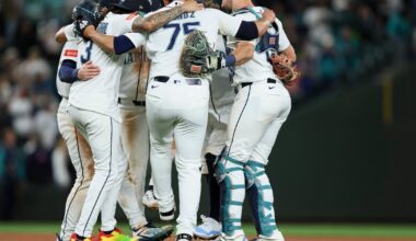 Seattle Mariners have big sixth inning to back Bryan Woo in victory over Los Angeles Angels