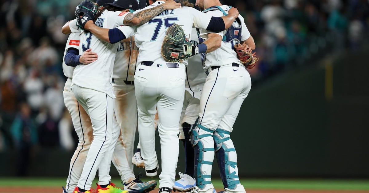 Seattle Mariners have big sixth inning to back Bryan Woo in victory over Los Angeles Angels