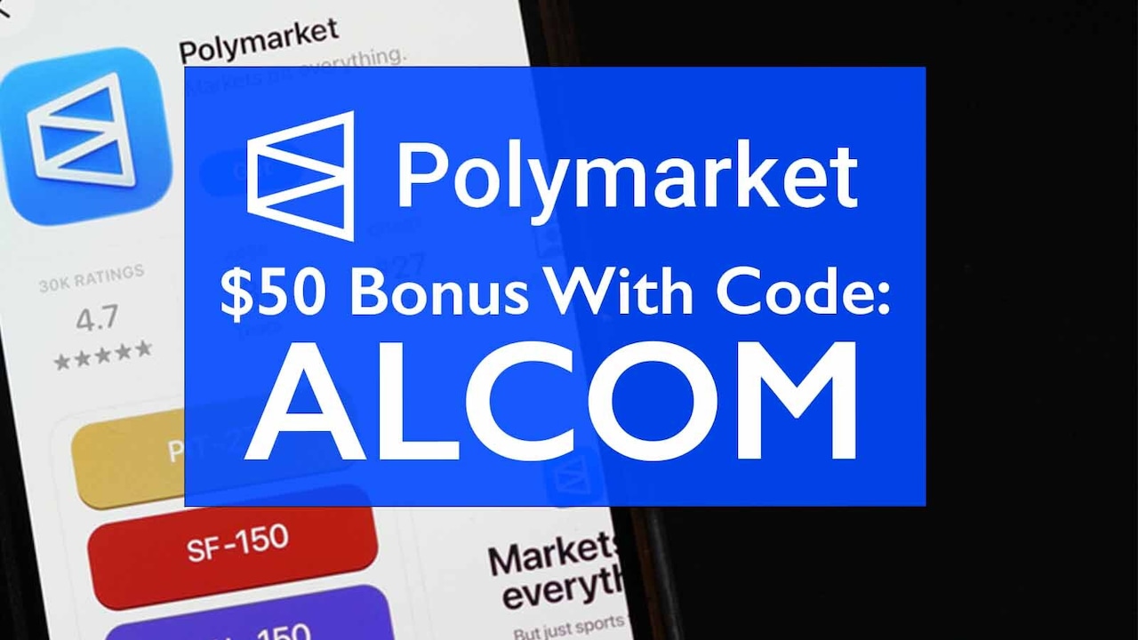 Polymarket promo code ALCOM