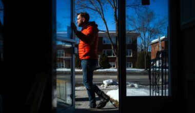Mike Bulthuis, OCLT Executive Director, stands in the doorway of the Land Trust&rsquo;s first acquisition.