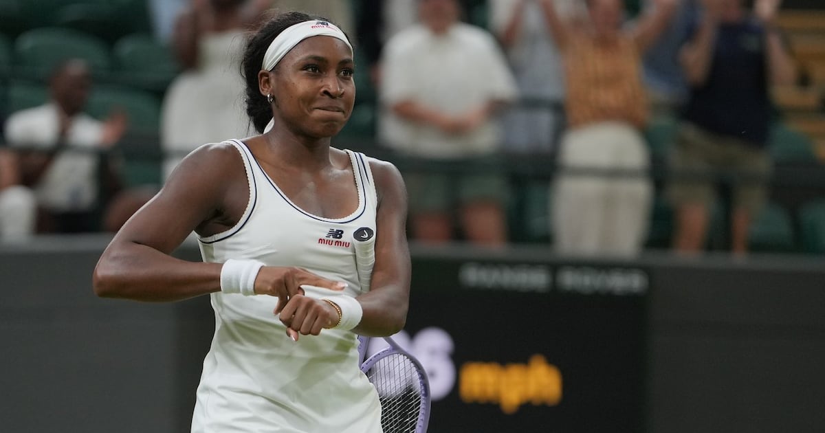 Coco Gauff's buzzer-beater comes just in time before Wimbledon's curfew