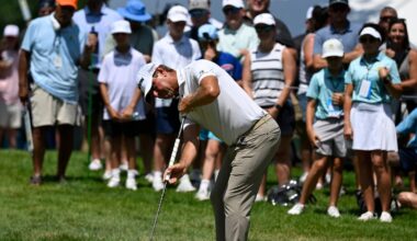 Lucas Glover birdies final 2 holes for a 63 and a share of the ISCO Championship lead