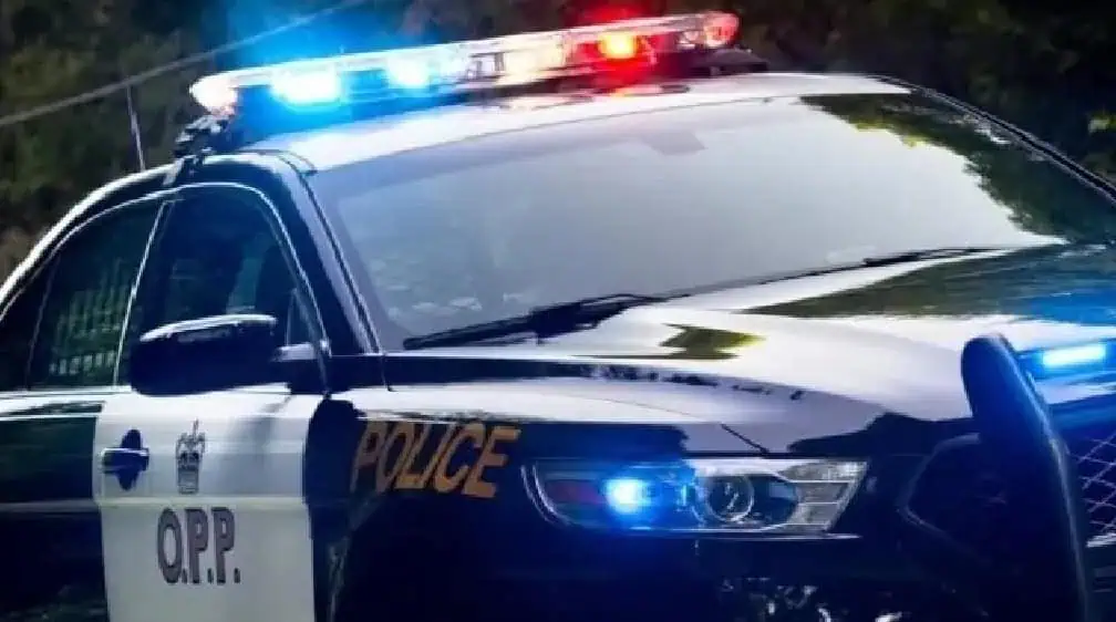 truck and car collide on highway near toronto pearson airport mississauga.
