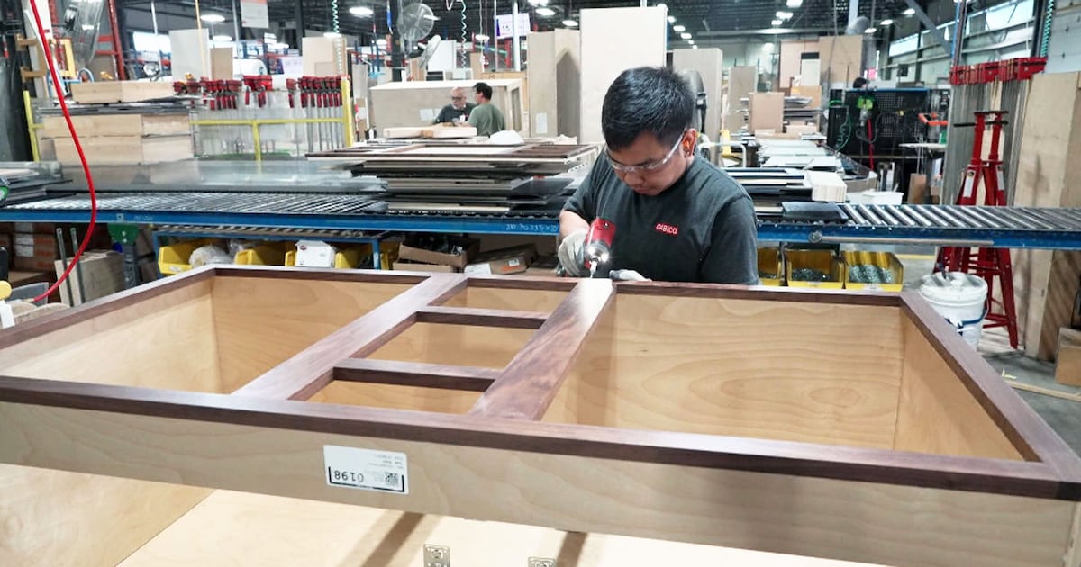 Inside a Quebec cabinet plant hit hard by the trade war