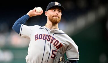 Houston Astros demote Mike Burrows to Triple-A after 10-run outing vs. Washington Nationals