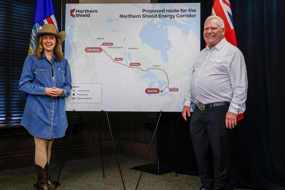 Alberta, Ontario propose new pipeline in bid to boost Canada’s energy independence