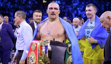 Oleksandr Usyk explains exactly why he vacated his heavyweight world titles