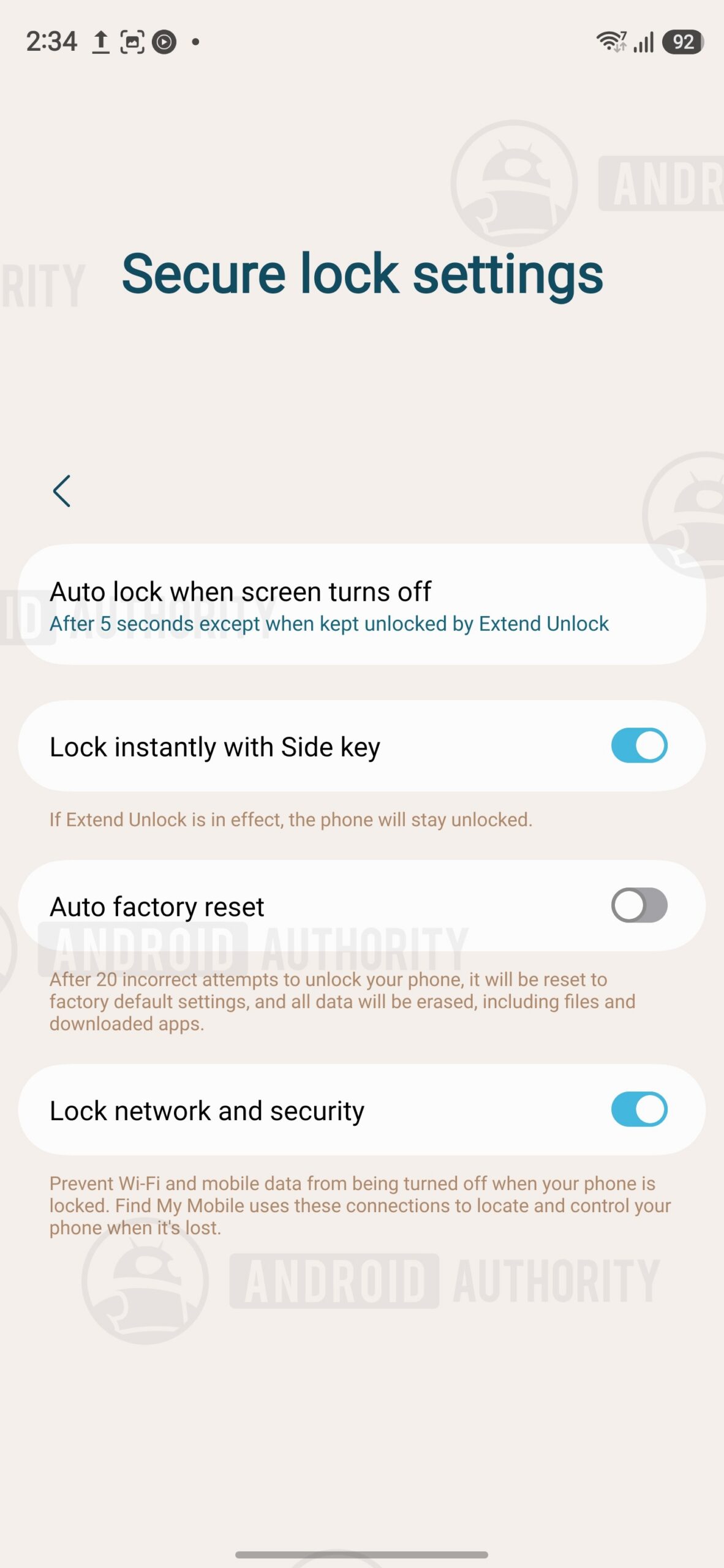 One UI 9 beta 3 Secure Lock settings watermarked (2)