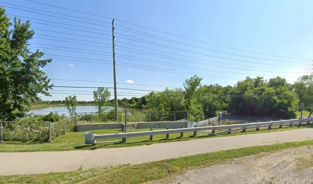 dredging of marsh in mississauga.