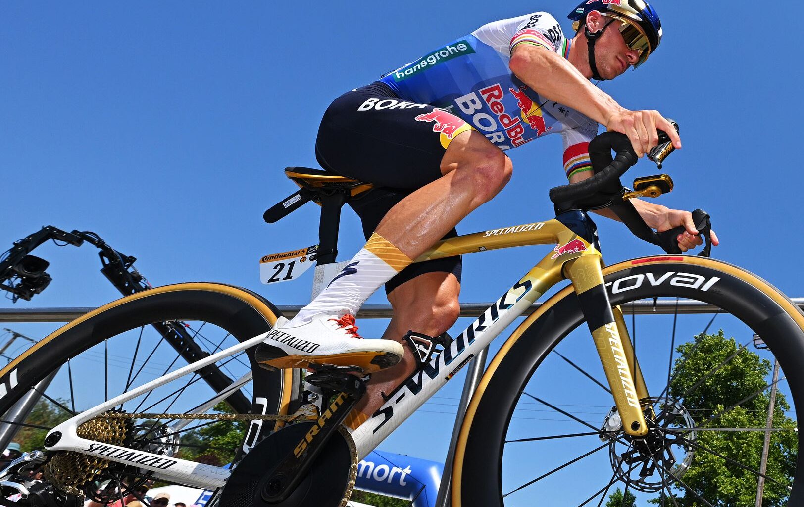 Remco Evenepoel on new Specialized Lace-up shoes