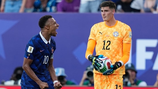 Paraguay vs France, FIFA World Cup 2026: Kylian Mbappe scored a penalty in the second half. Paraguay vs France, FIFA World Cup 2026: Kylian Mbappe scored a penalty in the second half.