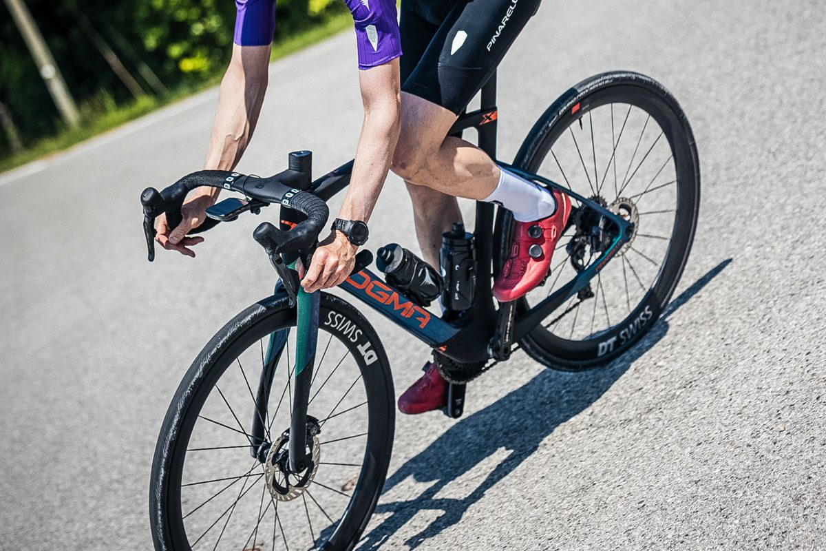 The new Pinarello Dogma X, with its intriguing contradictions, makes for a compelling endurance bike