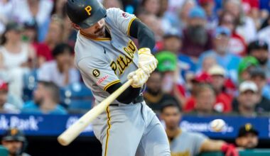 Woes against left-handed pitching continue as Pirates get shut out by Phillies