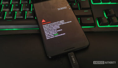 Google Pixel 3 fastboot menu