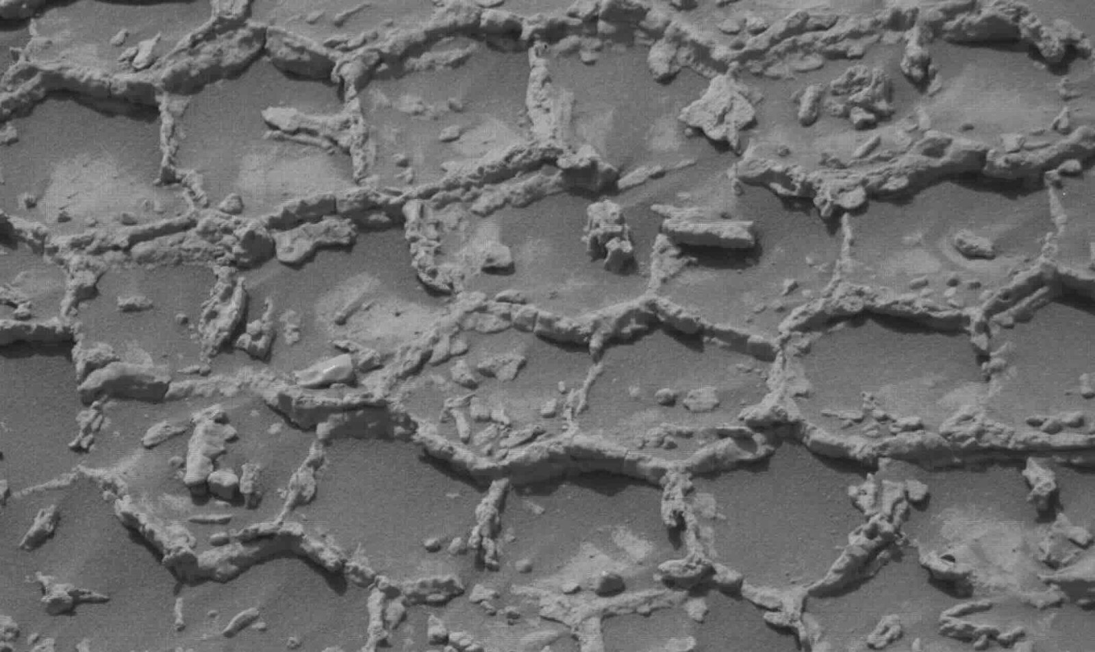 polygon structures Curiosity rover