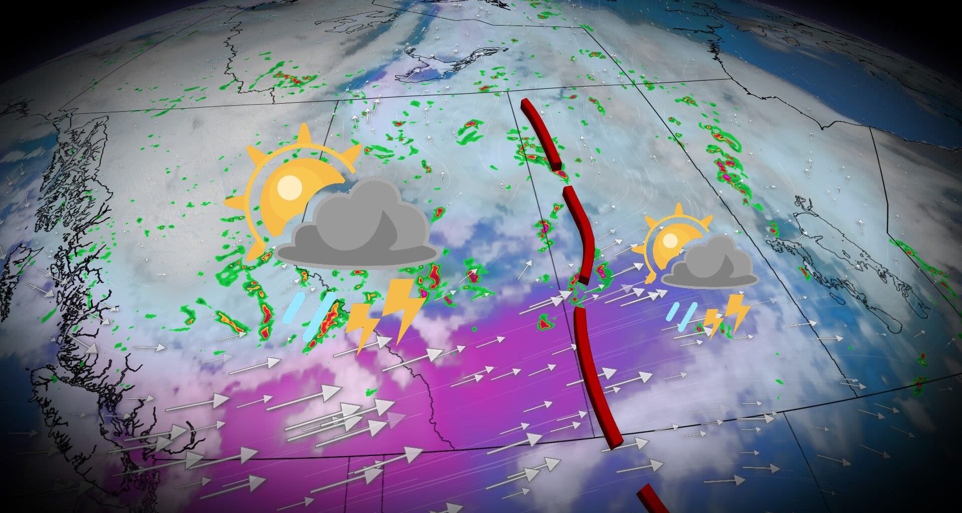 Tornado risk on the Prairies with renewed severe storm setup