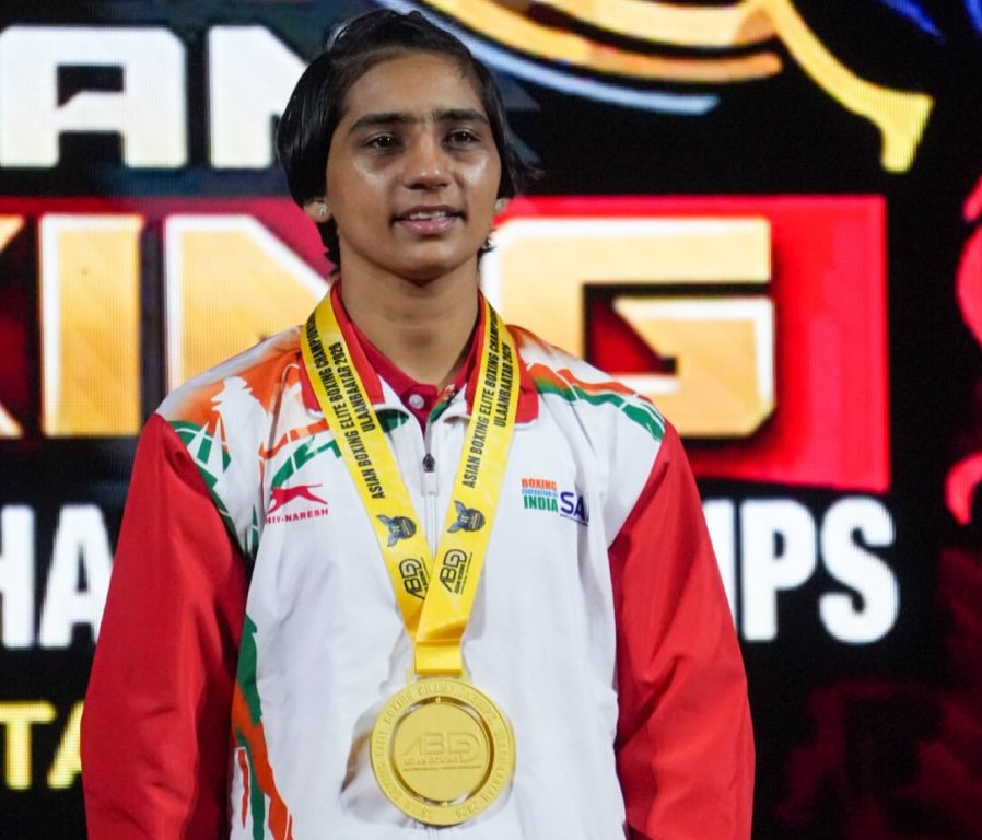Preeti Pawar is an Indian bantamweight boxer
