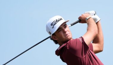 Jackson Koivun leads by three at 3M Open with third-round 61, tournament-record back nine