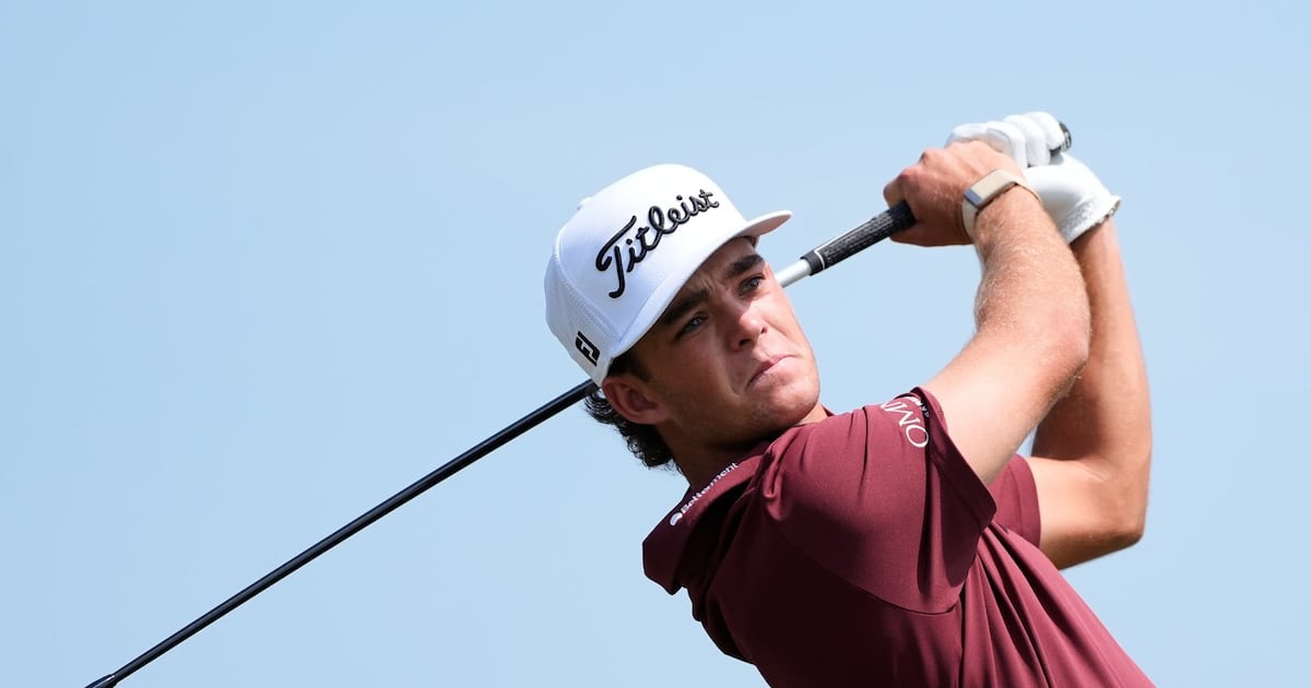 Jackson Koivun leads by three at 3M Open with third-round 61, tournament-record back nine