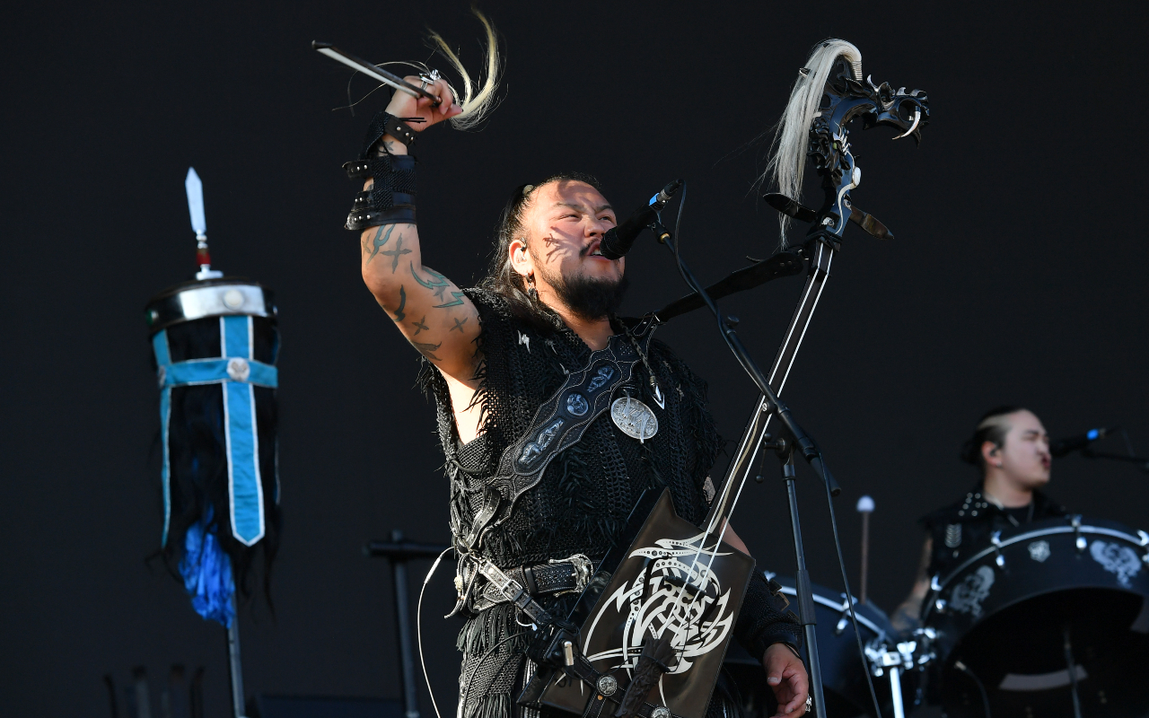The Hu on stage