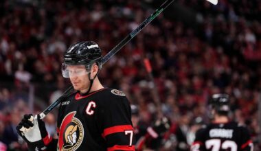 Ottawa Senators hold promotion inviting fans to exchange Brady Tkachuk jerseys