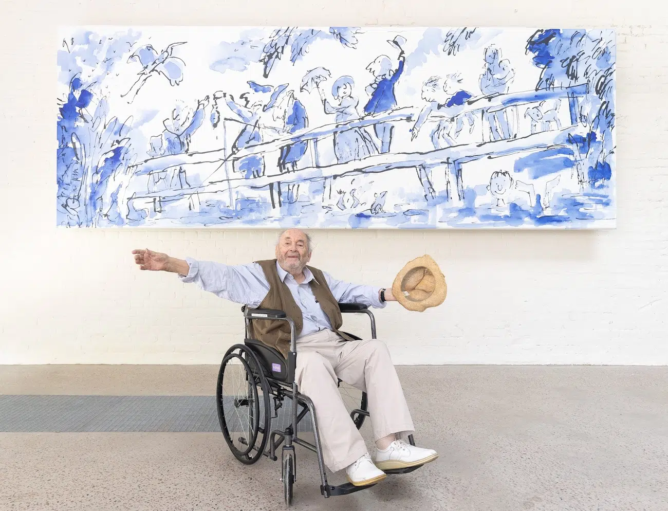 Quentin Blake at Quentin Blake Centre for Illustration