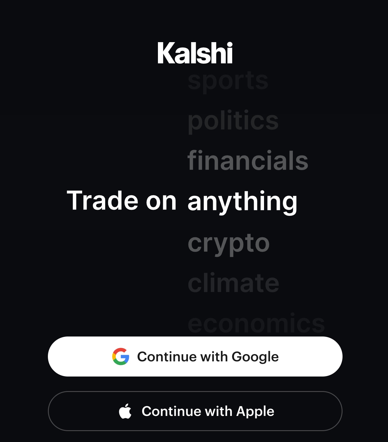 Kalshi Code Terms and Conditions.