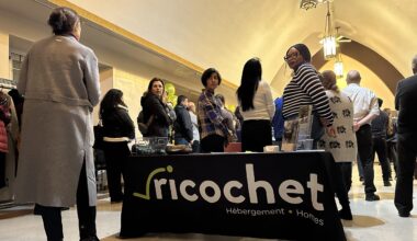 Ricochet shelter on West Island officially purchases building