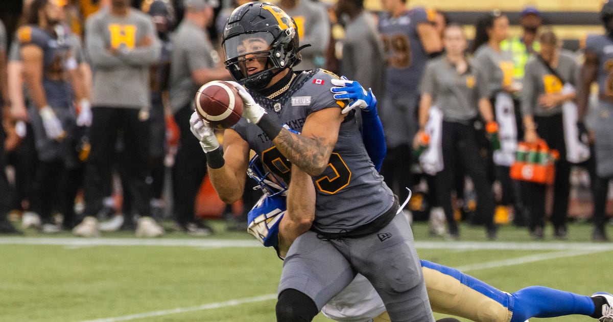 Hamilton Tiger-Cats sign Canadian WR Kiondre Smith to extension through 2027