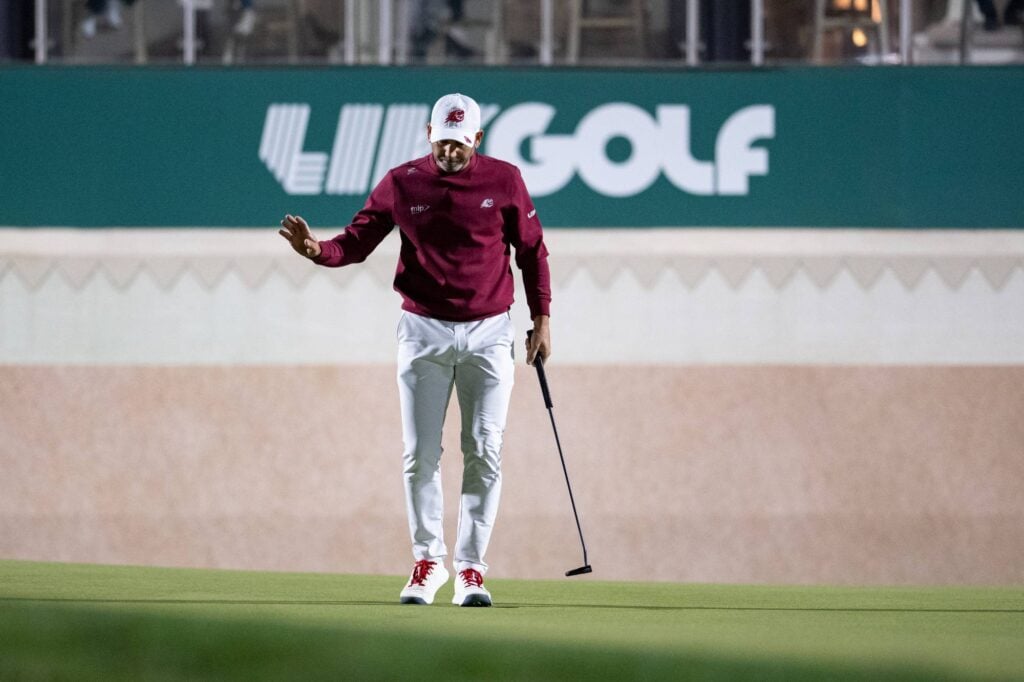 Sergio Garcia at LIV Golf Riyadh | Source: LIV Golf