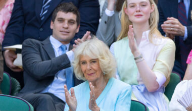 Her Majesty The Queen graces Royal Box on Day 10 - Wimbledon