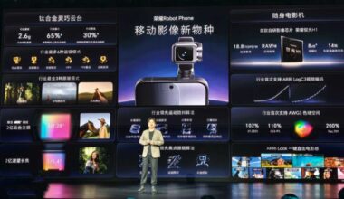 Honor ROBOT PHONE camera specs and features