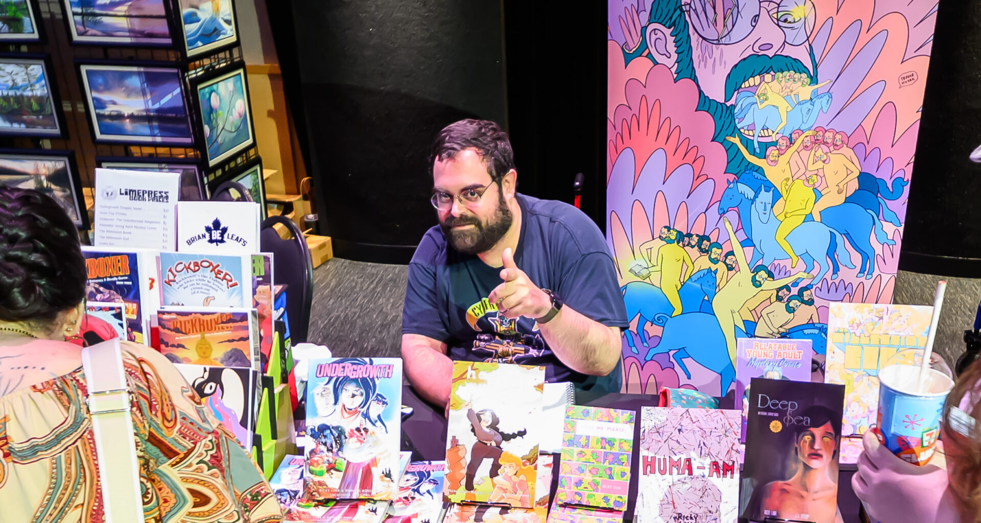 Biggest-ever artists market features published comic creator, painters and more in Brampton