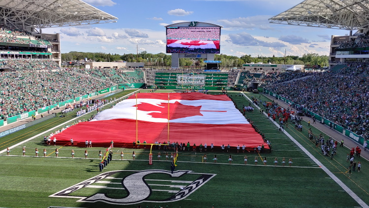 Roughriders 2-1 entering Canada Day weekend