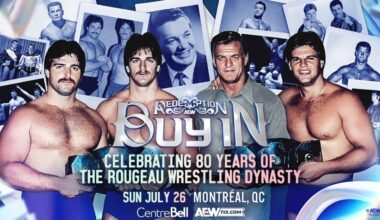 Rougeau wrestling dynasty celebration confirmed for AEW Redemption Buy In