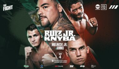 Andy Ruiz Jr. Faces Damian Knyba September 4 In Matchroom Debut