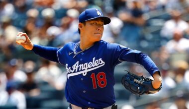 Yamamoto fires 4-hitter and Ohtani leads offense as Dodgers top Yankees 8-2 in 1st game of twinbill