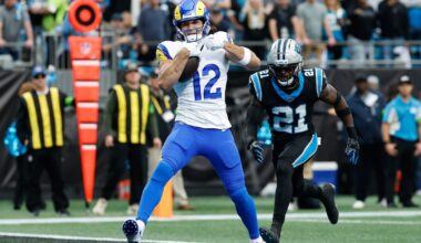 WR Puka Nacua never considered a contract holdout while he rebuilds his reputation with Rams