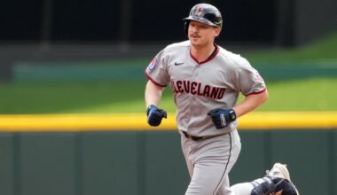Kyle Manzardo hits first grand slam, Cleveland Guardians rally for win over Cincinnati Reds in Game 1 of doubleheader