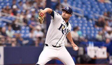 Tampa Bay Rays starter Shane McClanahan leaves game vs. Texas Rangers because of back tightness
