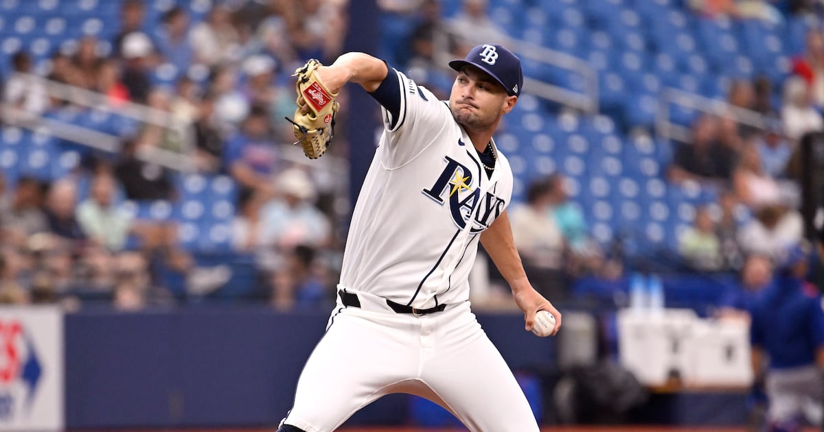 Tampa Bay Rays starter Shane McClanahan leaves game vs. Texas Rangers because of back tightness