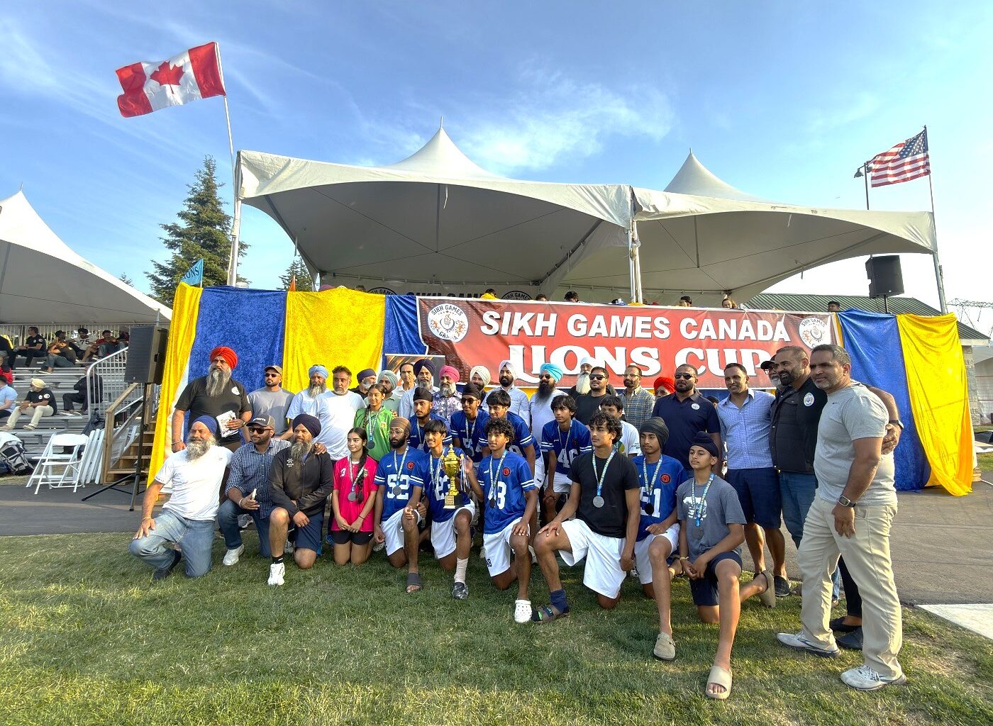 At Sikh Games Canada in Surrey