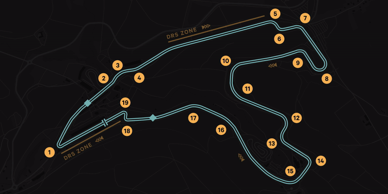 Turn 1 at Spa