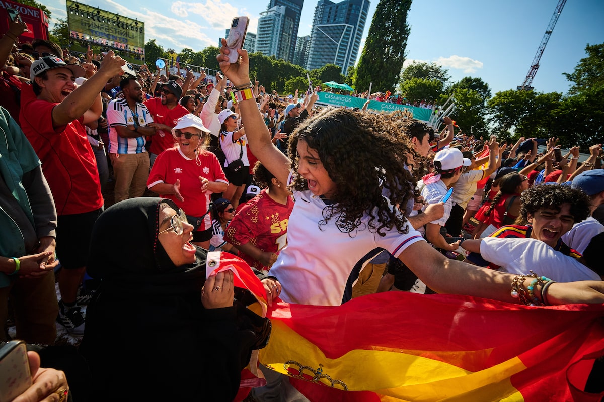 Clear skies at Toronto’s Fan Fest capped off a World Cup that brought Canadians together