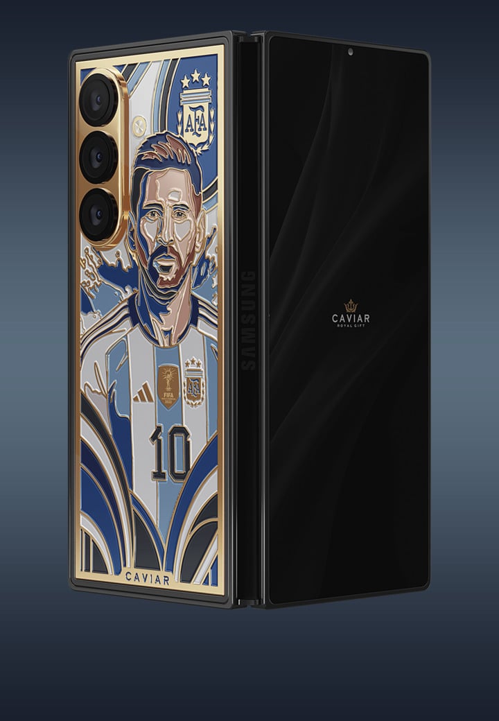 Samsung Galaxy Z Fold 8 Ultra Caviar Lionel Messi Edition