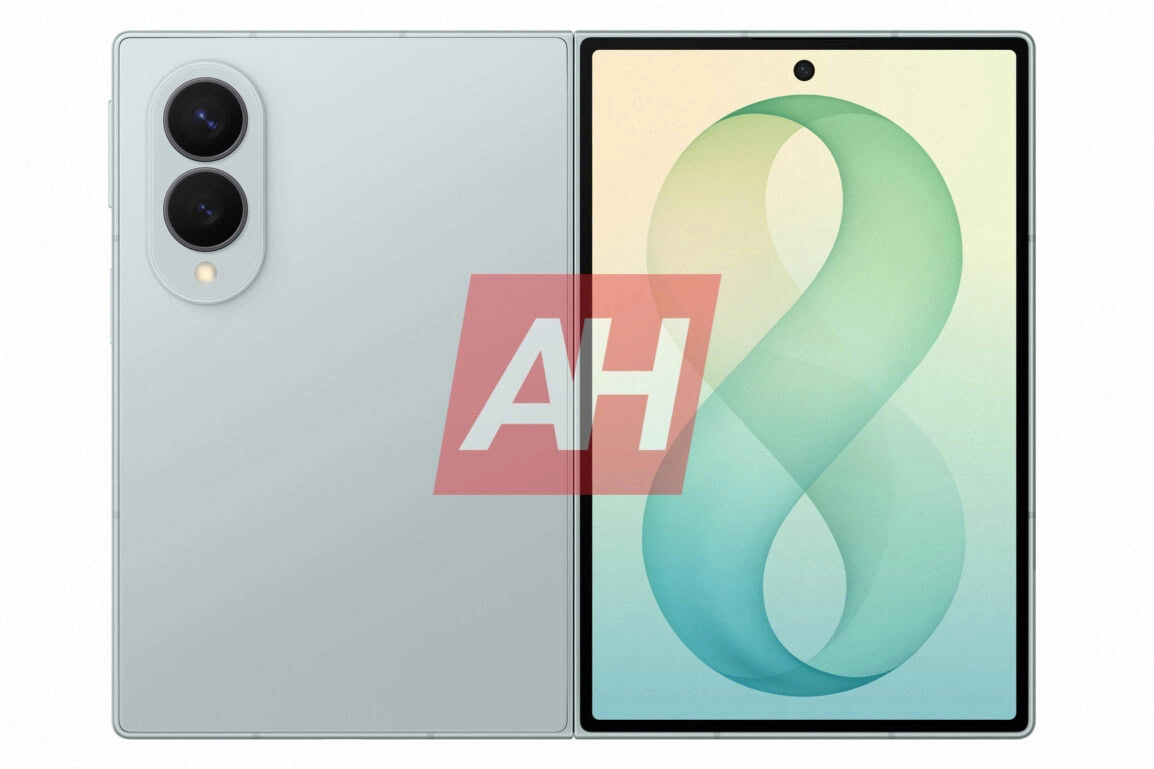 Samsung Galaxy Z Fold 8 Pistachio render 4 Samsung Galaxy Z Fold 8 Pistachio render 4