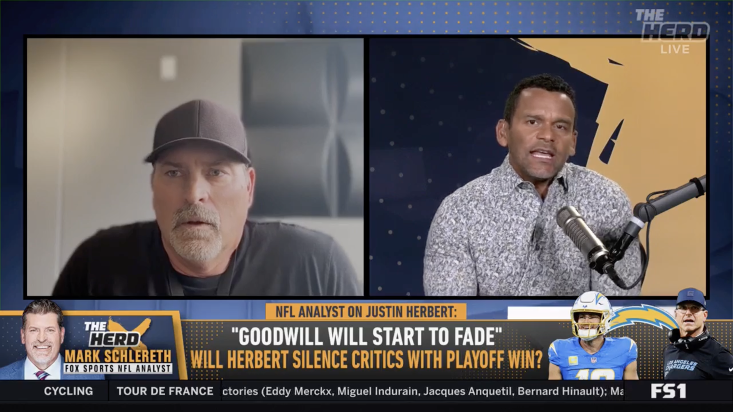 Jason McIntyre claims Keenan Allen has been ‘cut by half’ the NFL