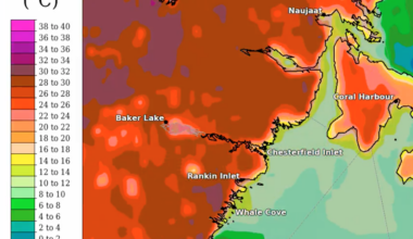 Keep those fans out of storage, because more heat could be coming to Nunavut
