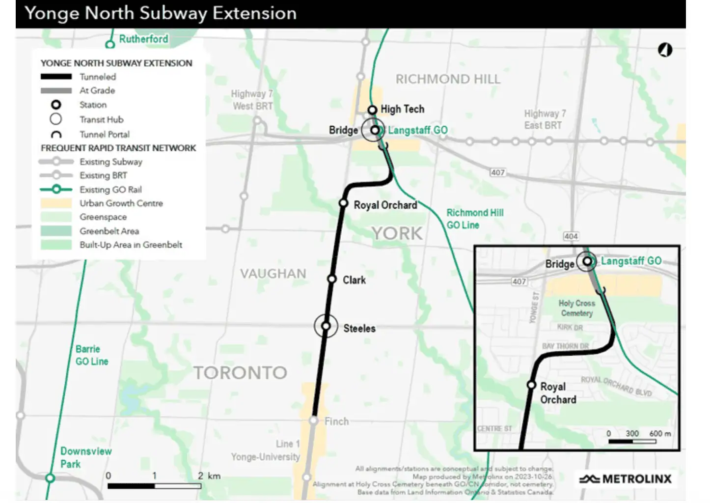 Major subway extension between Toronto and GTA suburbs moves forward